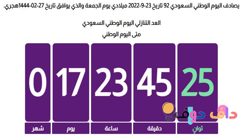 كم باقي على اليوم الوطني السعودي؟ استعد للاحتفال!